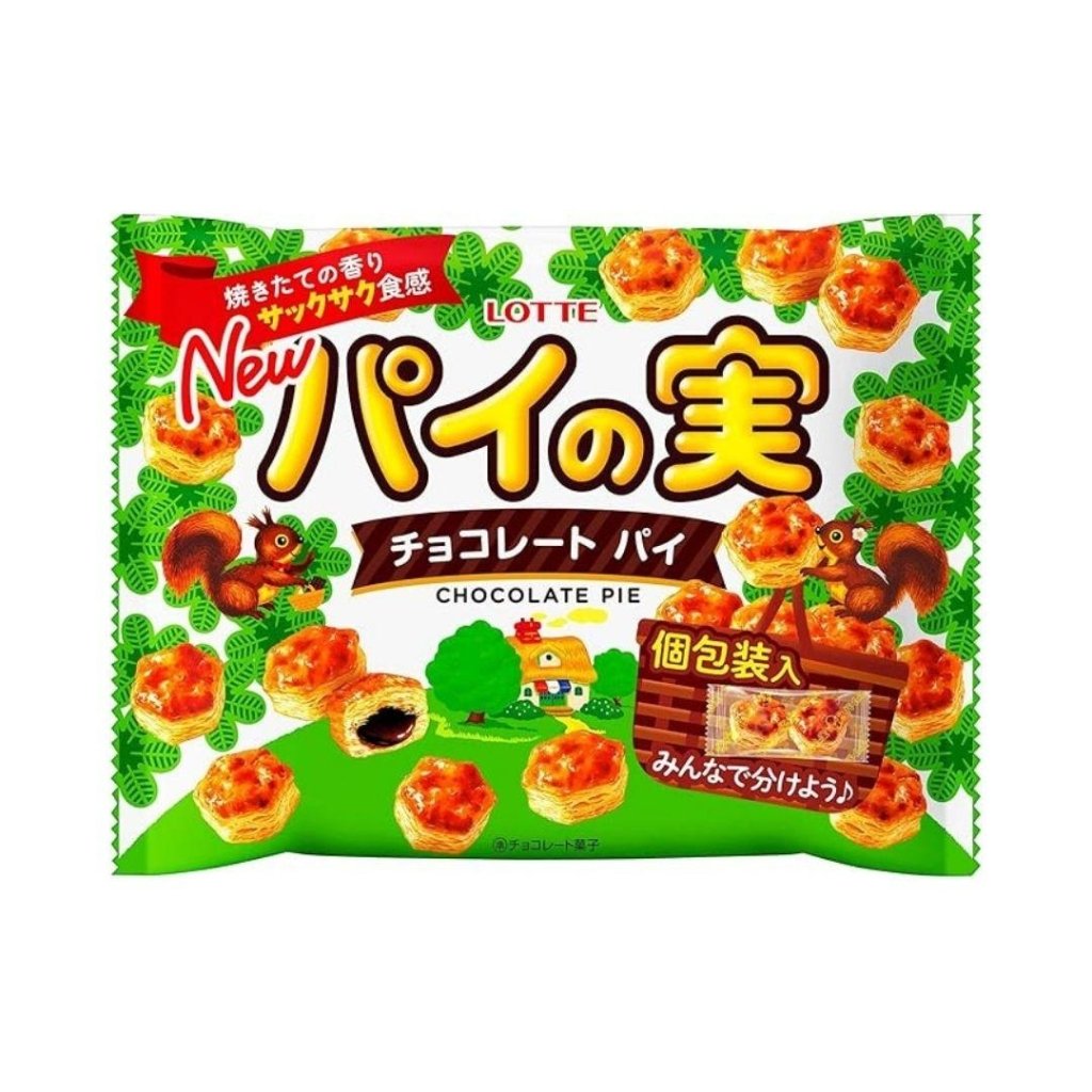 Lotte Pie no Mi Share Pack - 124g - ding - go