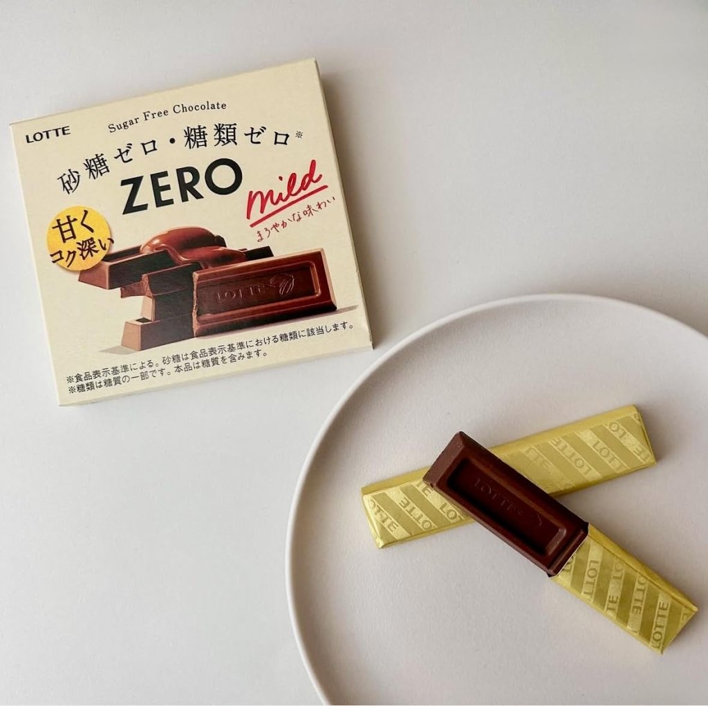 Lotte Zero Chocolate - 50g - ding-go