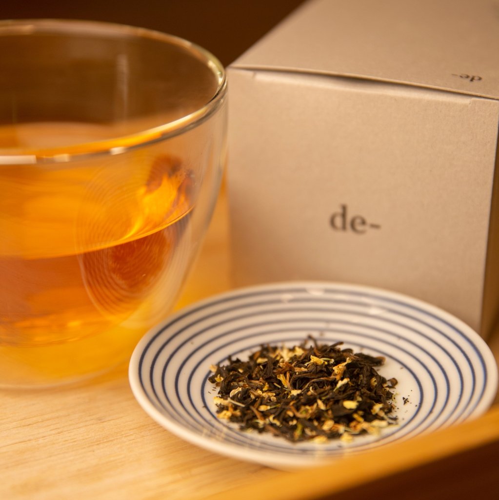 Low Caffeine Osmanthus Black Tea - 50g - ding-go