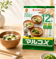 Marukome Instant Ikkyu Low Sodium Miso Soup - 186g - ding-go