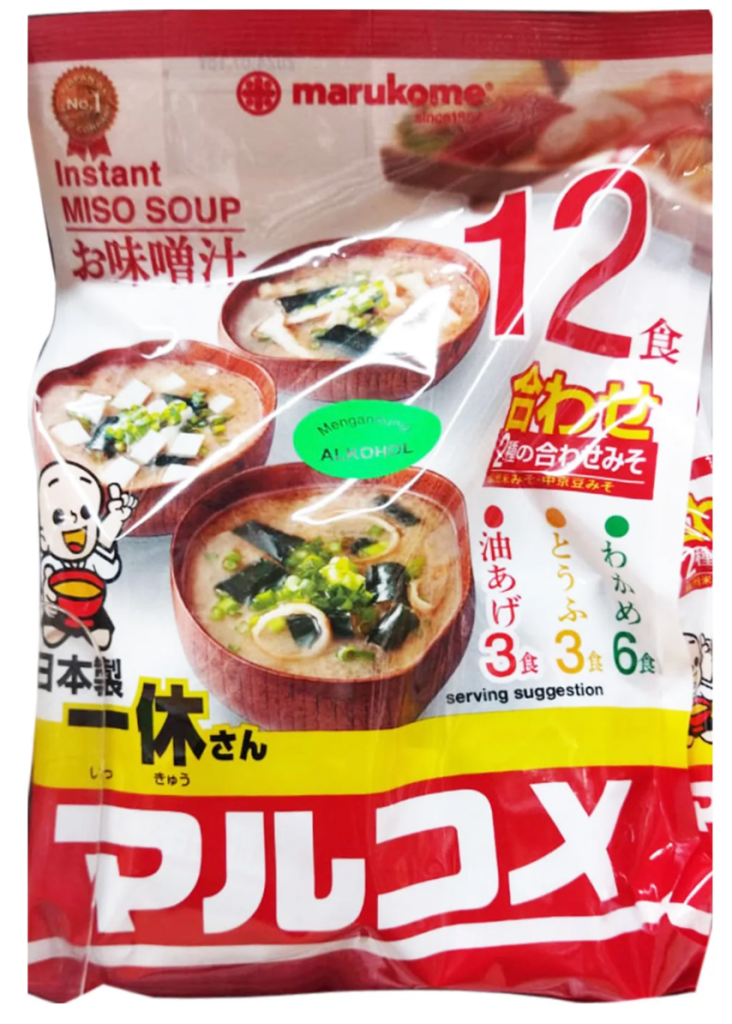 Marukome Instant Ikkyu Miso Soup - 216g - ding-go