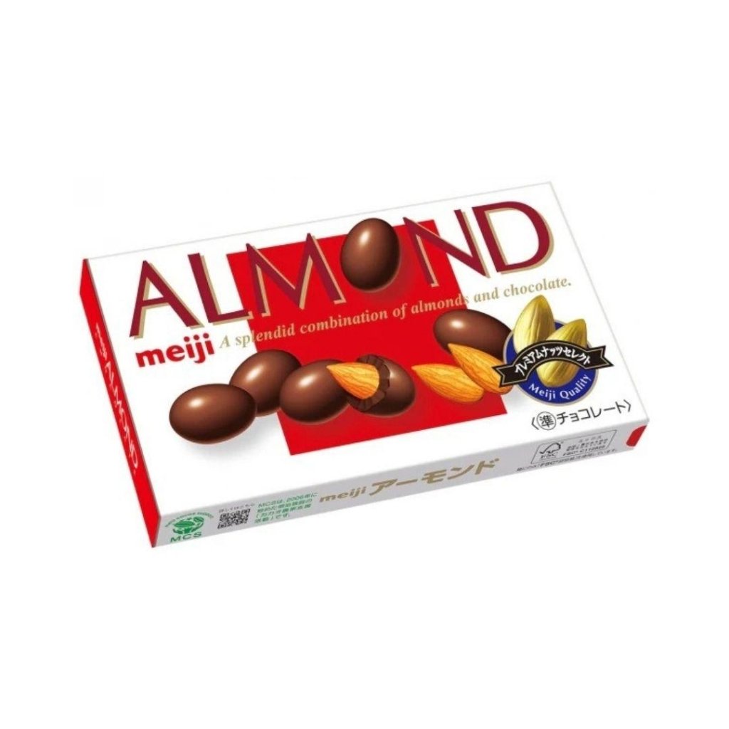 Meiji Almond Chocolate - 88g - ding - go
