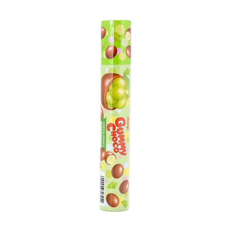Meiji Gummy Choco Green Grape Flavor 81g, additional package view 3
