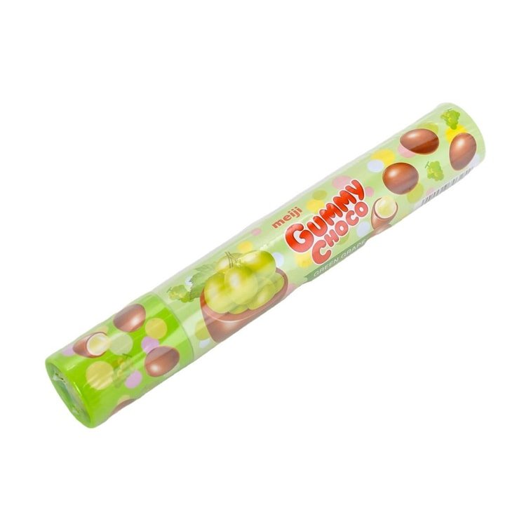 Meiji Gummy Choco Green Grape Flavor 81g, additional package view 6