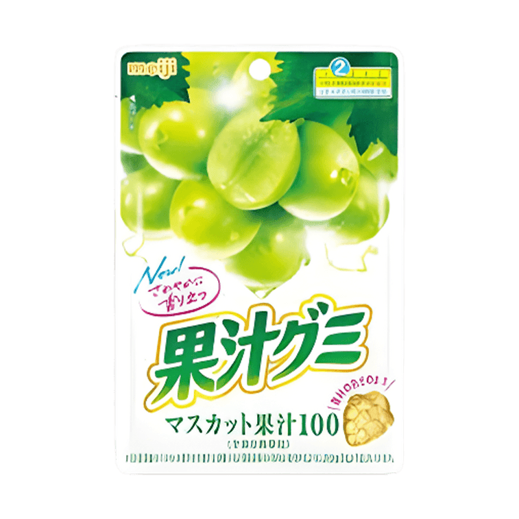 MEIJI Gummy Kajyu Muscat - 54g - ding - go