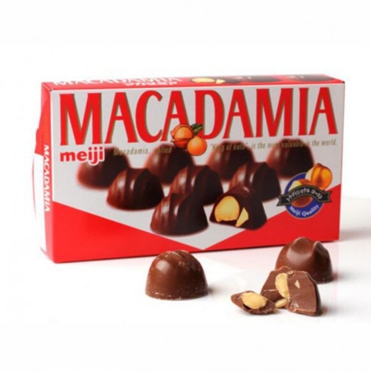 Meiji Macadamia Chocolate - 64g - ding - go