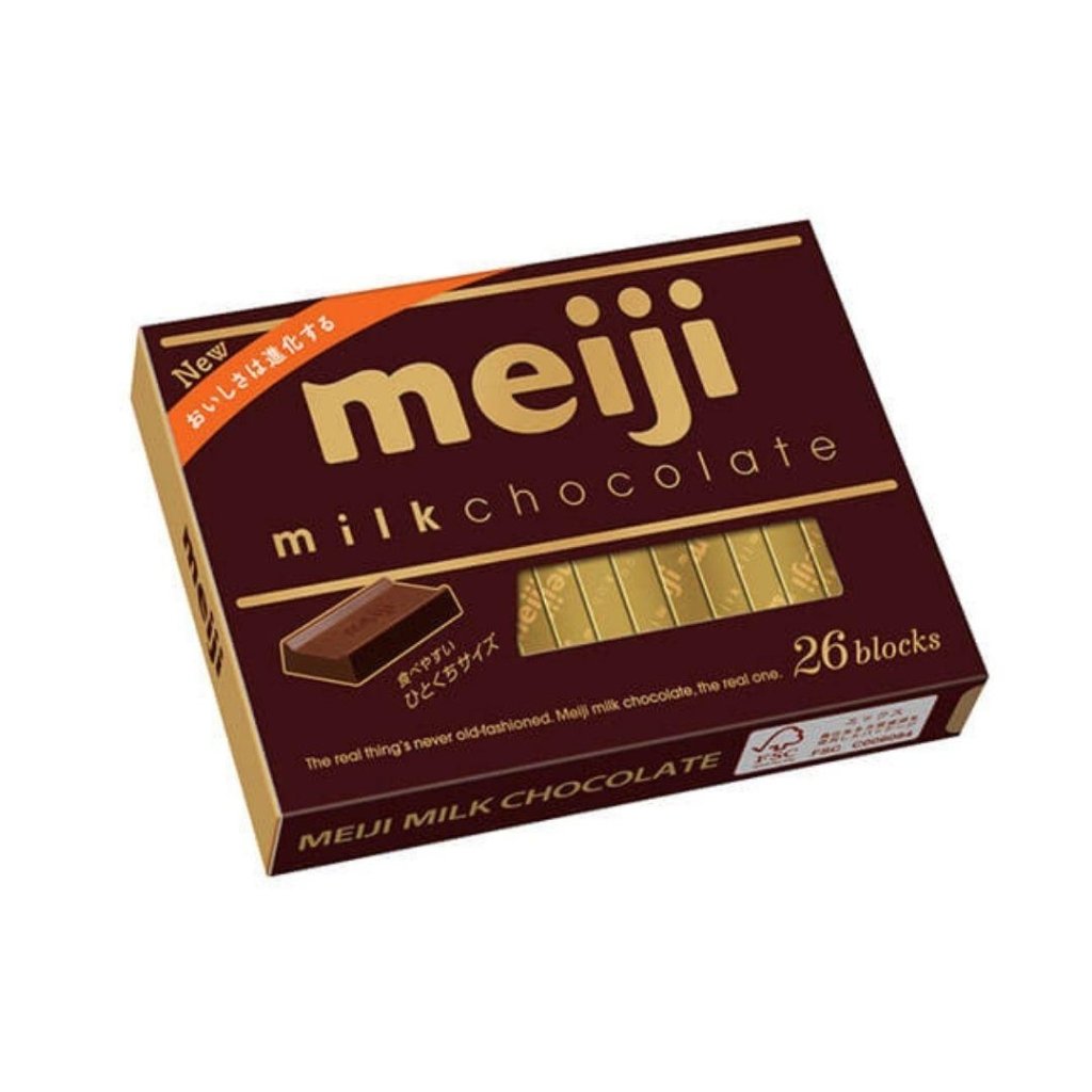 Meiji Milk Chocolate Bar - 130g - ding - go