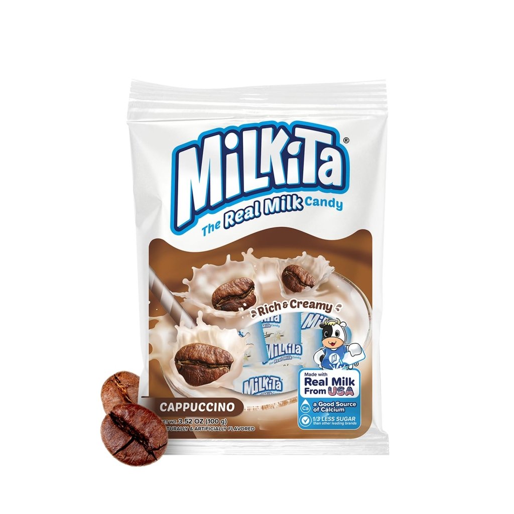 Milkita Real Milk Candy Cappuccino Flavor - 100g - ding - go