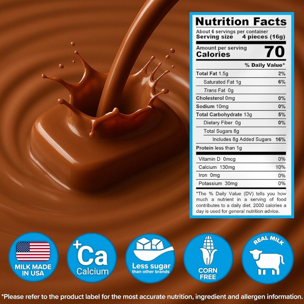 Milkita Real Milk Candy Chocolate Flavor - 100g - ding - go