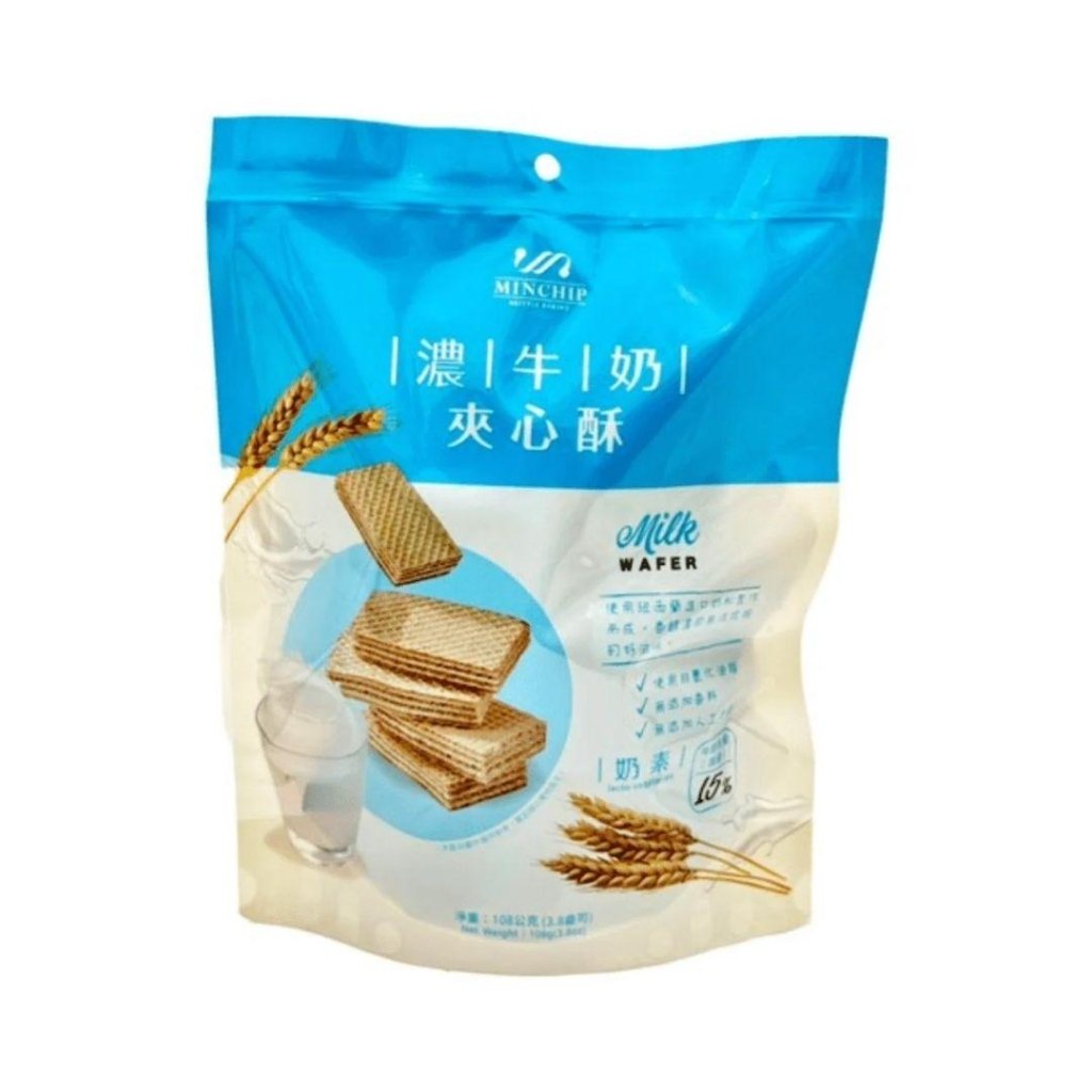 Minchip Milk Wafer - 108g - ding-go