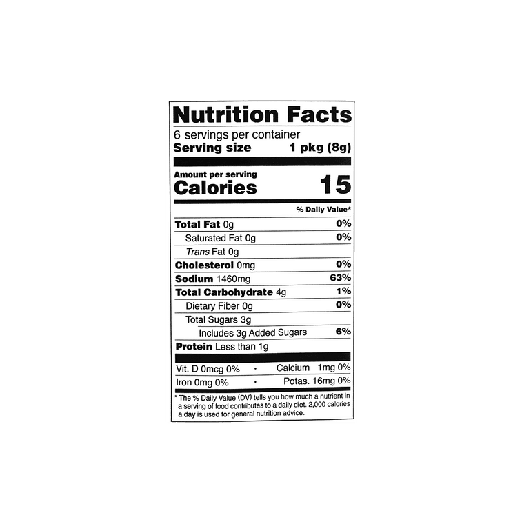 Mishima Udon Soup Base Powder - 8g x 6 Pack - ding - go