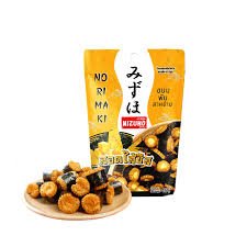 MIZUHO Norimaki Rice Crackers- Cheese Rings - 45g - ding-go