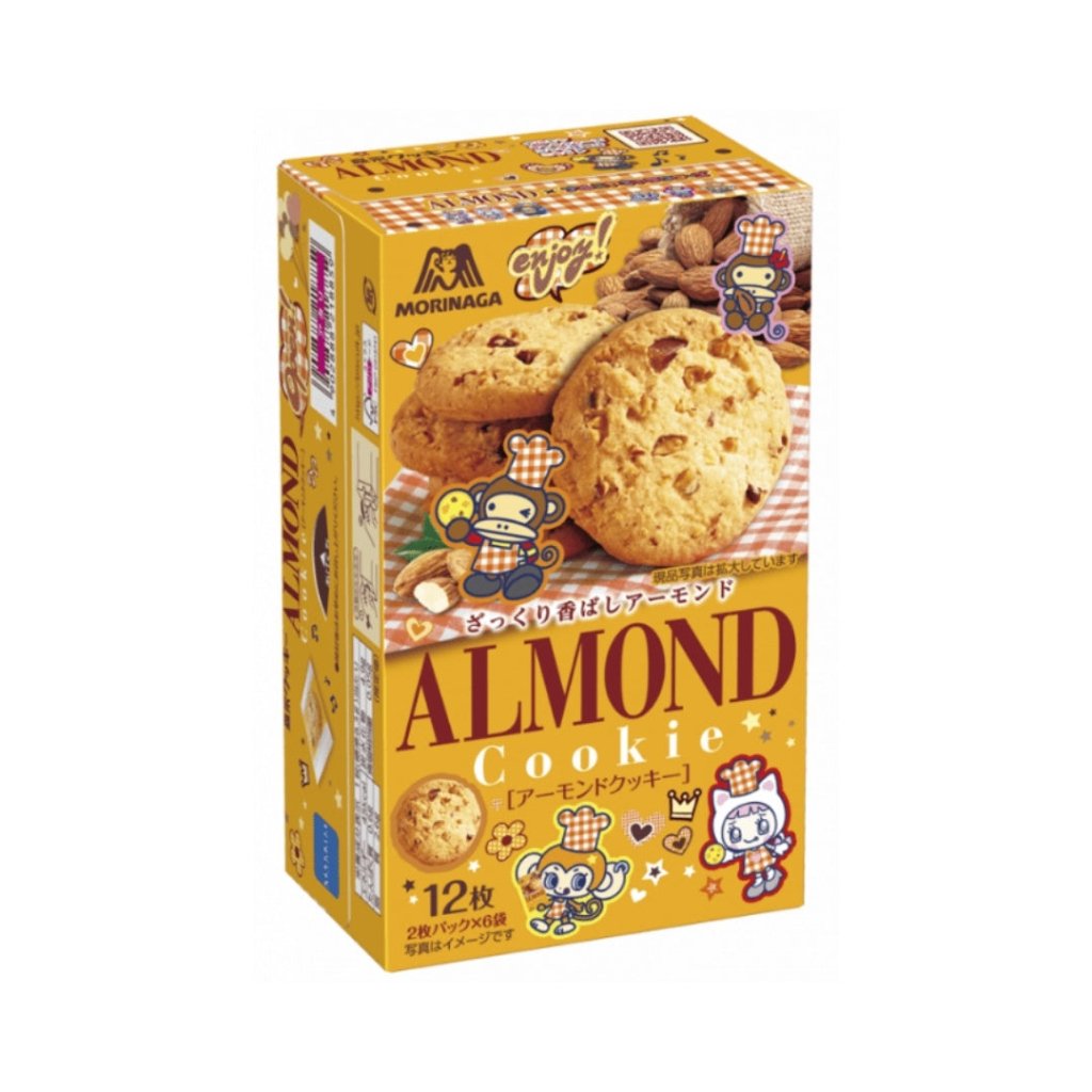 Morinaga Almond Cookies - 99.6g - ding-go