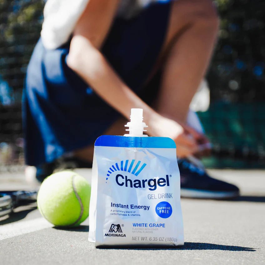 Morinaga Chargel Energy Beverage White Grape Flavor - 180g - ding - go