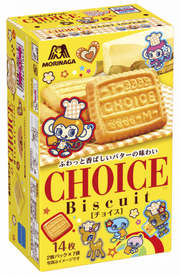 Morinaga Choice Butter Biscuits - 121.8g - ding-go