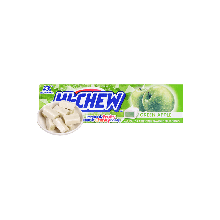 Morinaga HI - CHEW Green Apple Candy - 50g - ding - go