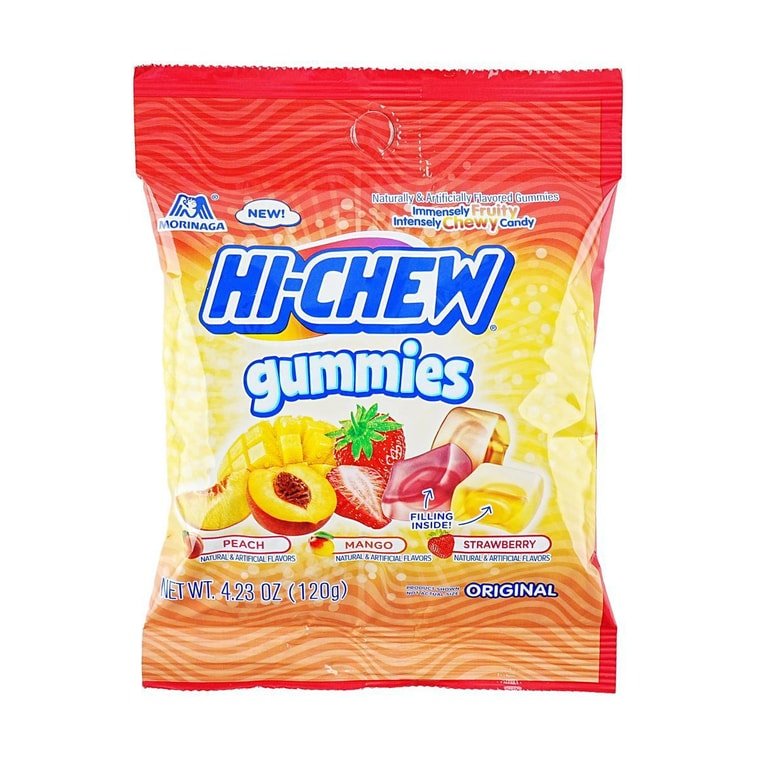 Morinaga Hi - Chew Gummies Original Mix - 120g - ding - go