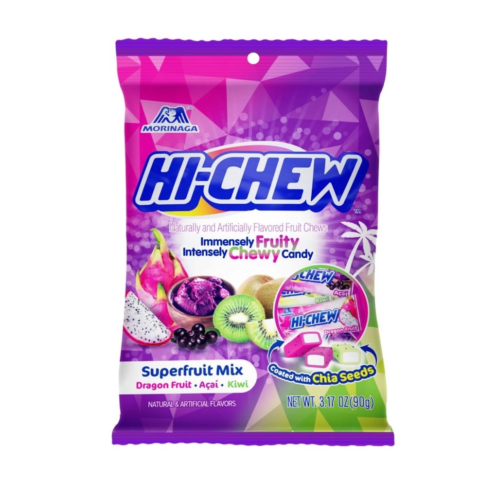 Morinaga Hi - Chew Superfruit Mix - 90g - ding - go