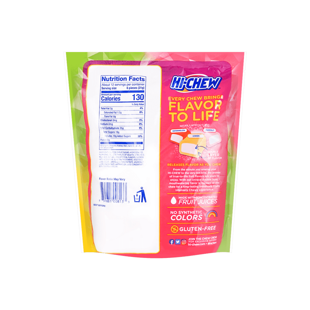 Morinaga Hi - Chew Sweet & Sour - 360g - ding - go