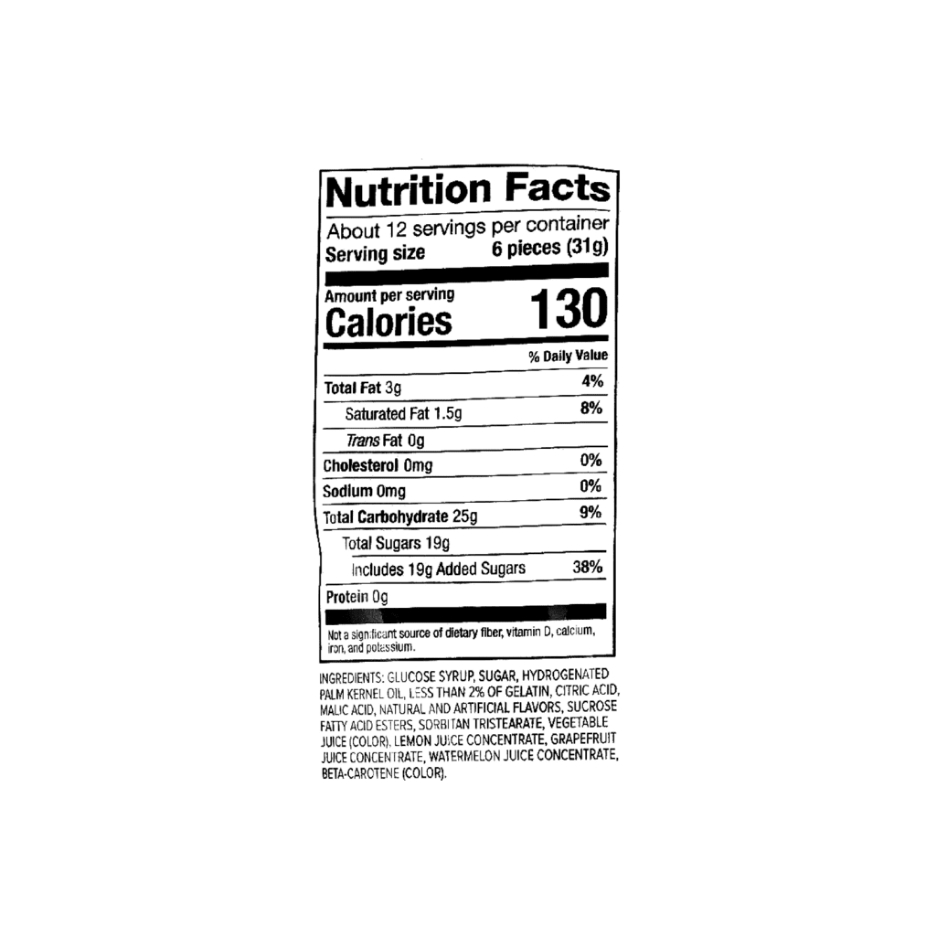 Morinaga Hi - Chew Sweet & Sour - 360g - ding - go