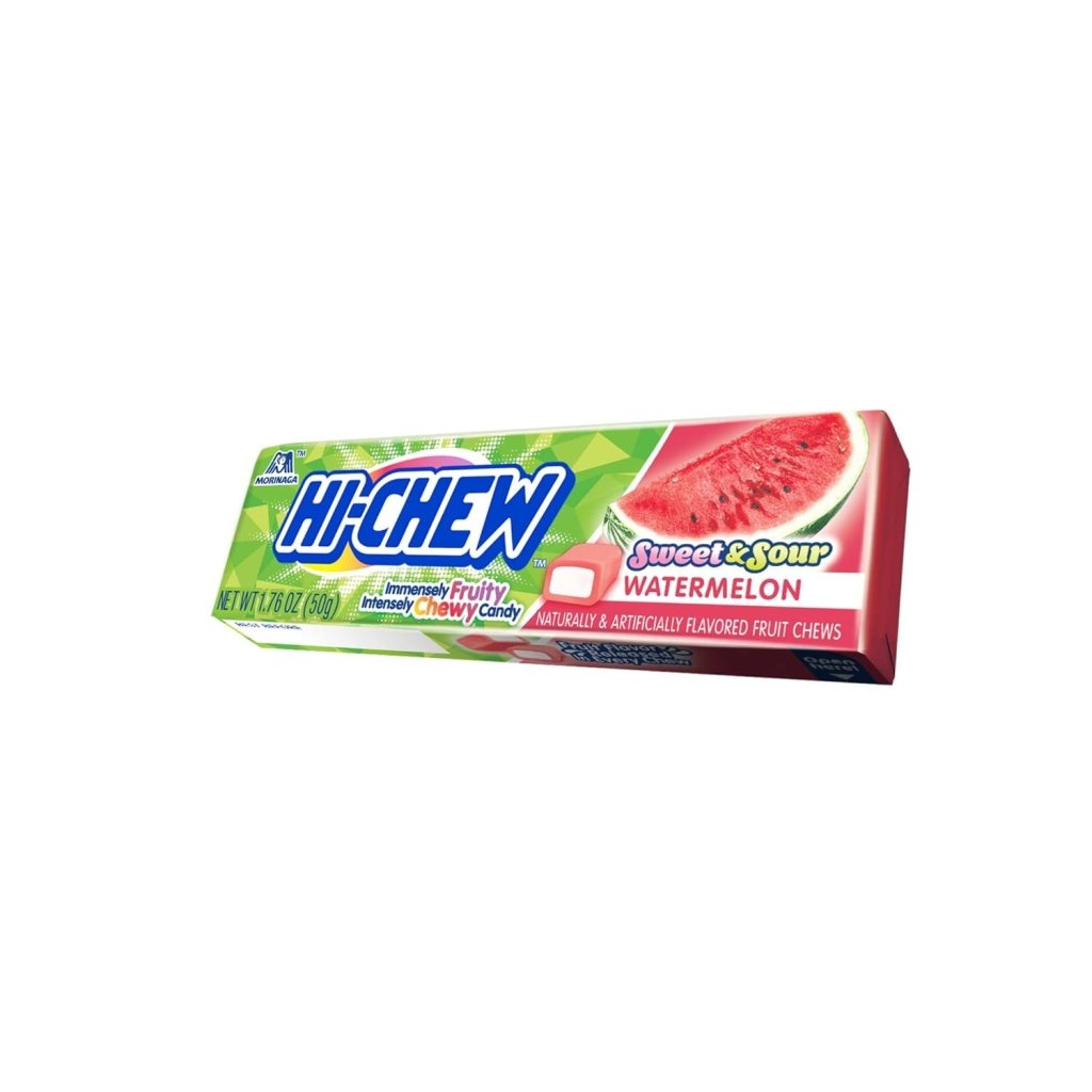 Morinaga Hi - Chew Watermelon Candy - 50g - ding - go