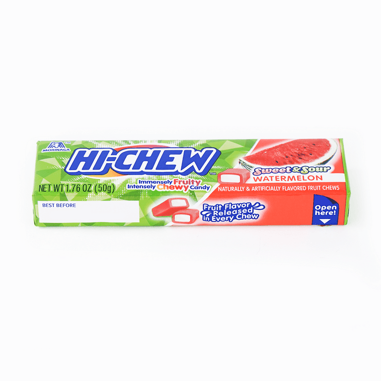 Morinaga Hi - Chew Watermelon Candy - 50g - ding - go