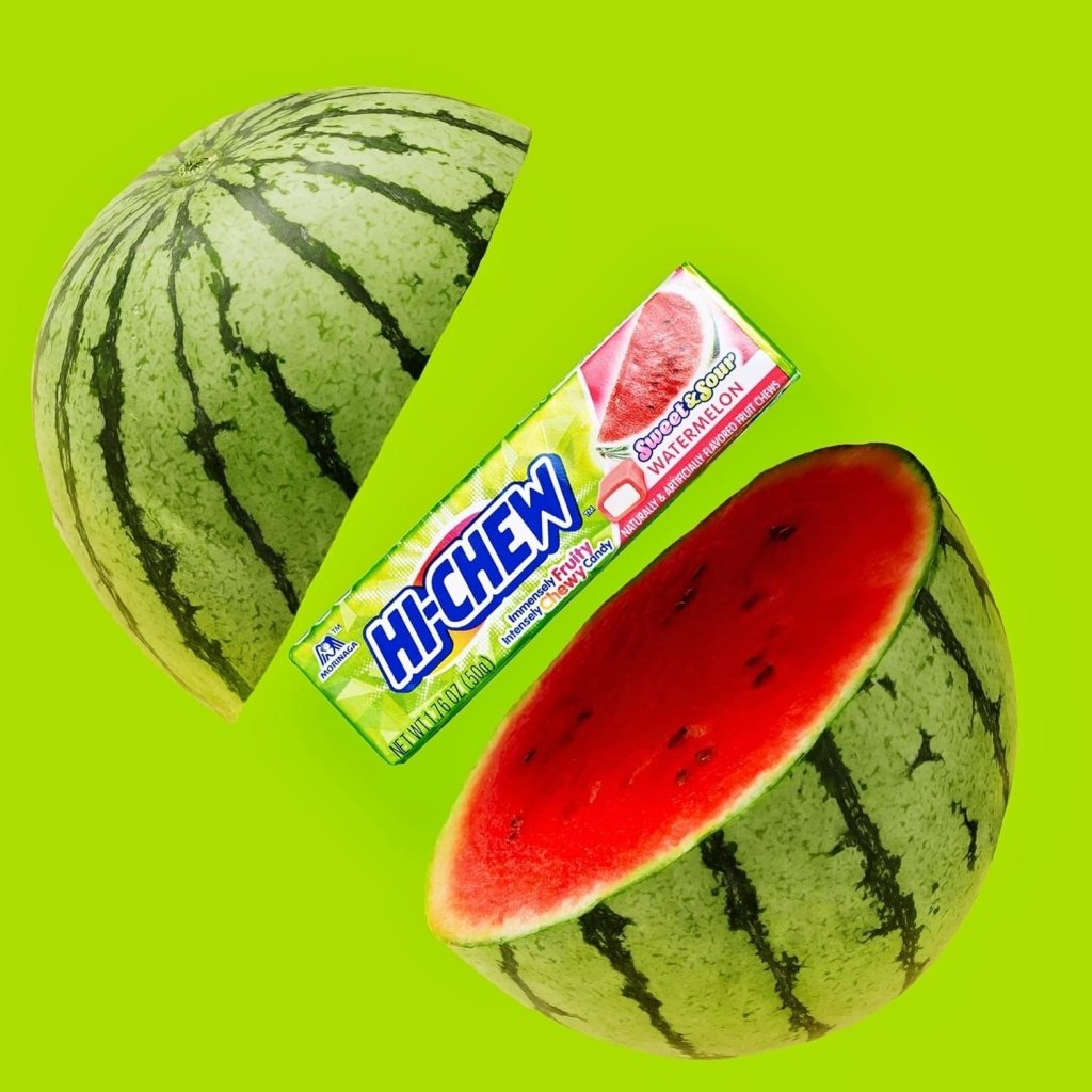 Morinaga Hi - Chew Watermelon Candy - 50g - ding - go