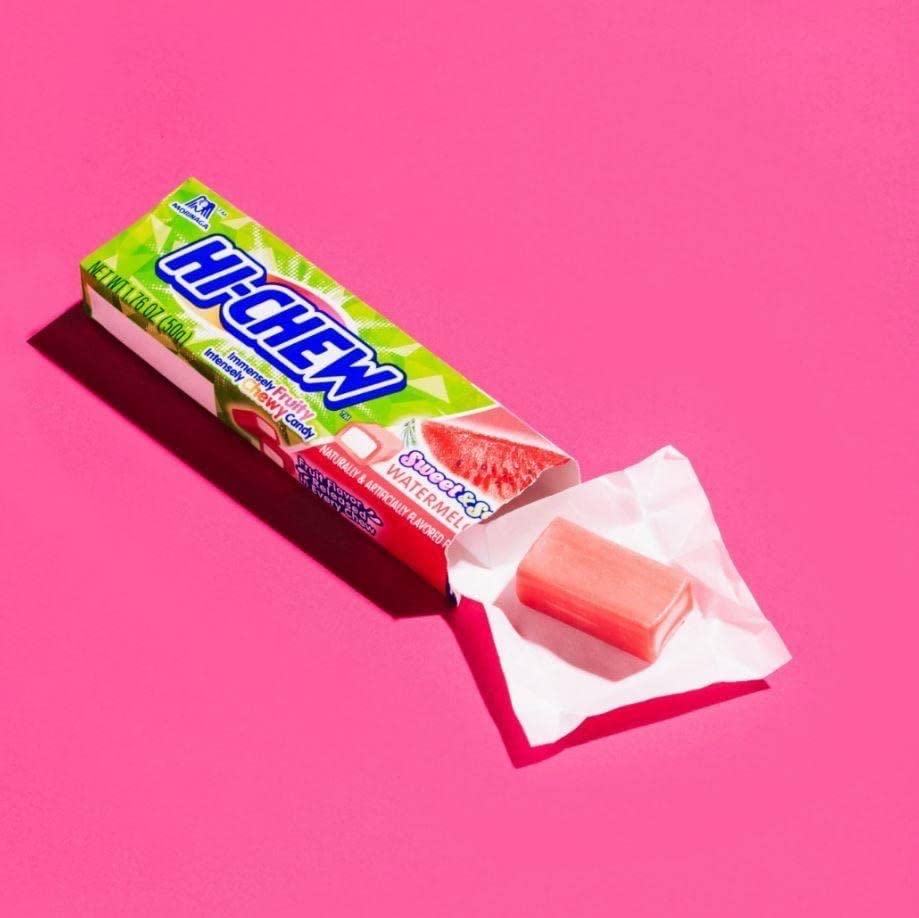 Morinaga Hi - Chew Watermelon Candy - 50g - ding - go