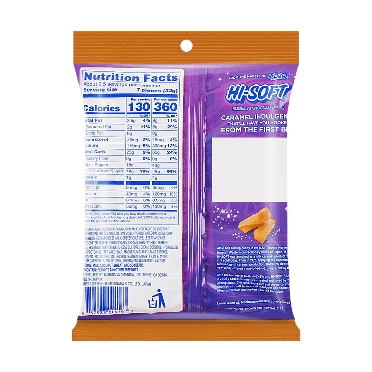 Morinaga Hi - Soft Salted Caramel Chewy Candy Bag – 85g - ding - go