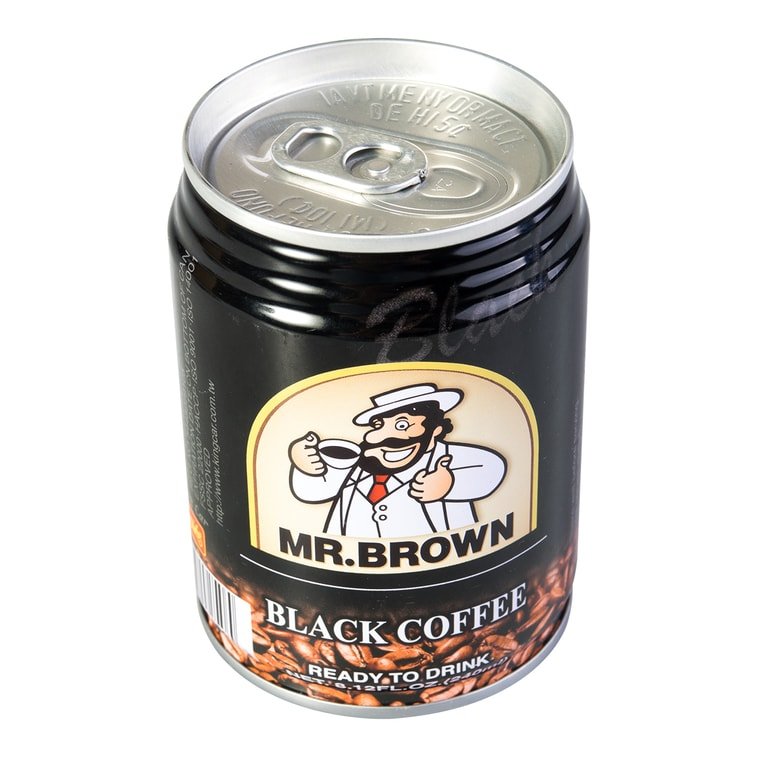 Mr. Brown Black Coffee - 240ml - ding - go