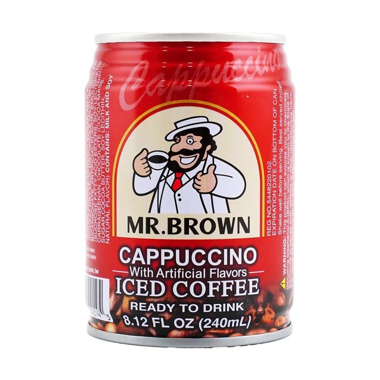 Mr. Brown Cappuccino Coffee - 240ml - ding - go