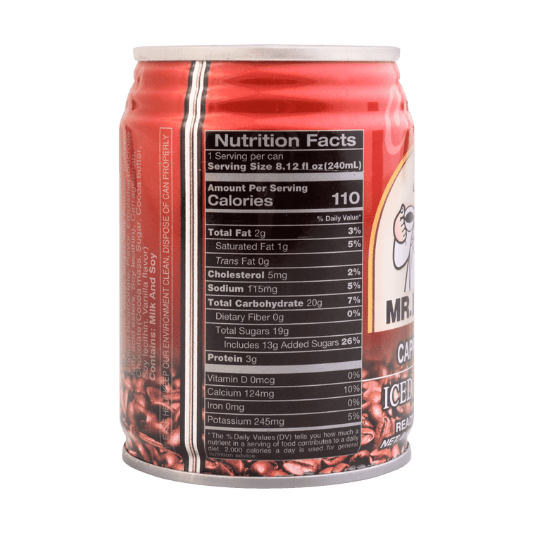 Mr. Brown Cappuccino Coffee - 240ml - ding - go