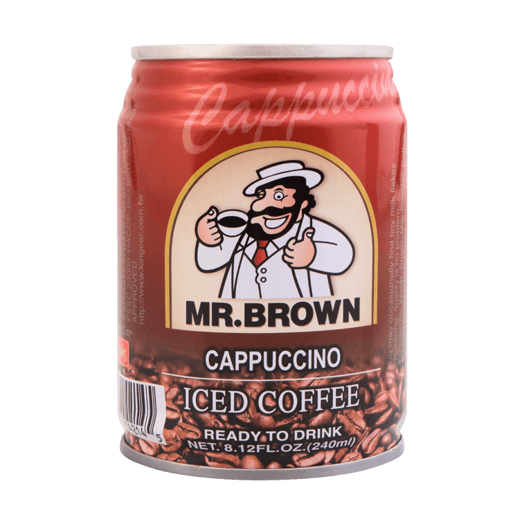 Mr. Brown Cappuccino Coffee - 240ml - ding - go