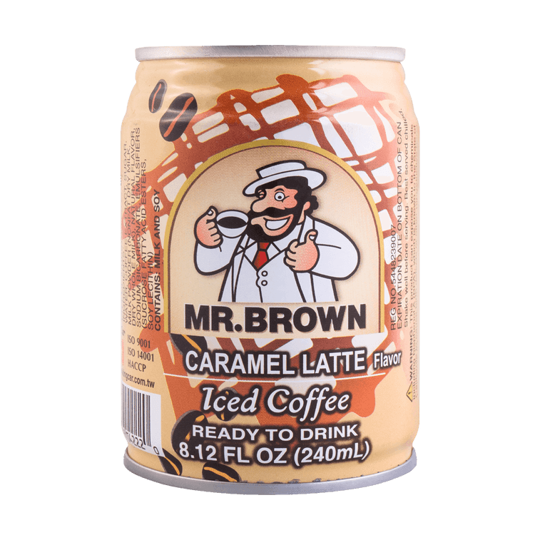 Mr. Brown Caramel Latte - 240ml - ding - go