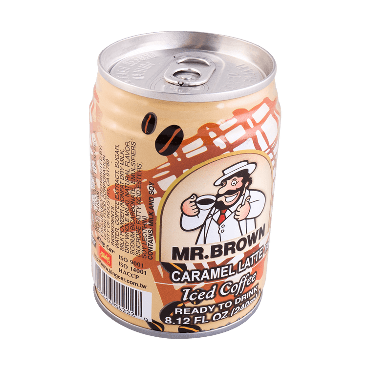 Mr. Brown Caramel Latte - 240ml - ding - go