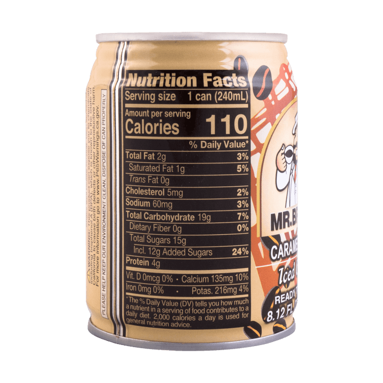 Mr. Brown Caramel Latte - 240ml - ding - go