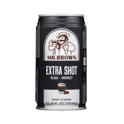 Mr. Brown Extra Shot Black Coffee Unsweetened - 330ml - ding-go