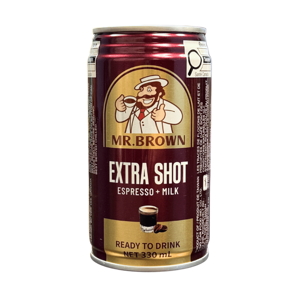 Mr. Brown Extra Shot Espresso & Milk Coffee - 330ml - ding-go