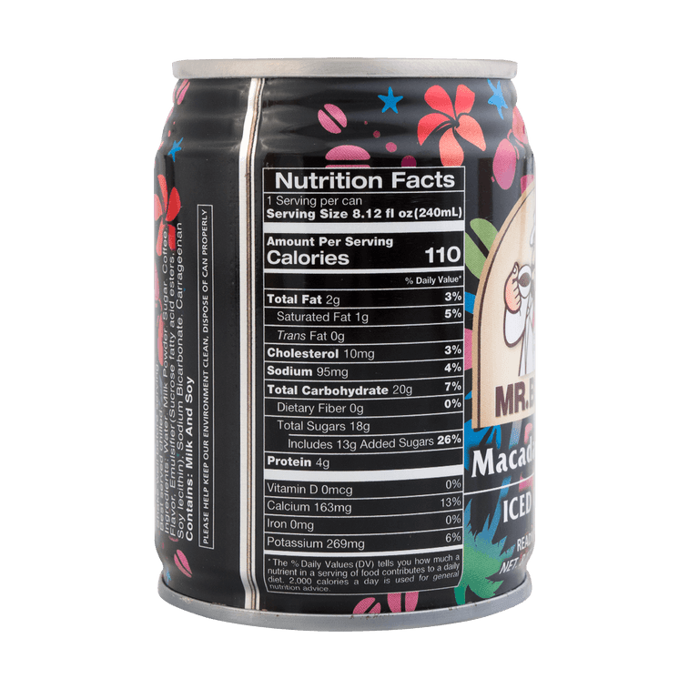Mr. Brown Macadamia Nut Coffee 240ml, additional package view 5
