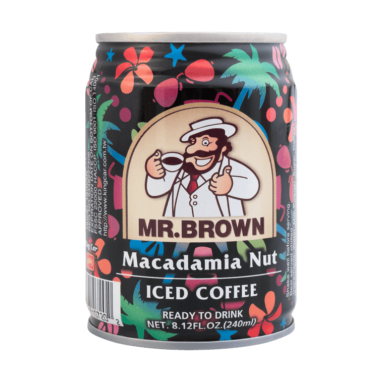 Mr. Brown Macadamia Nut Coffee 240ml, additional package view 4