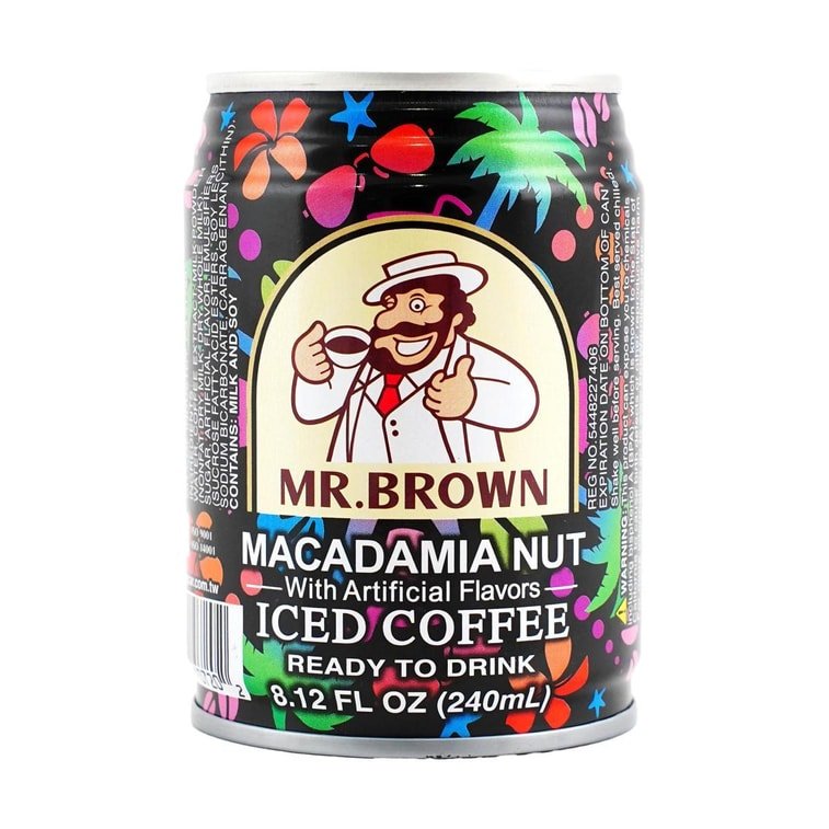 Mr. Brown Macadamia Nut Coffee 240ml