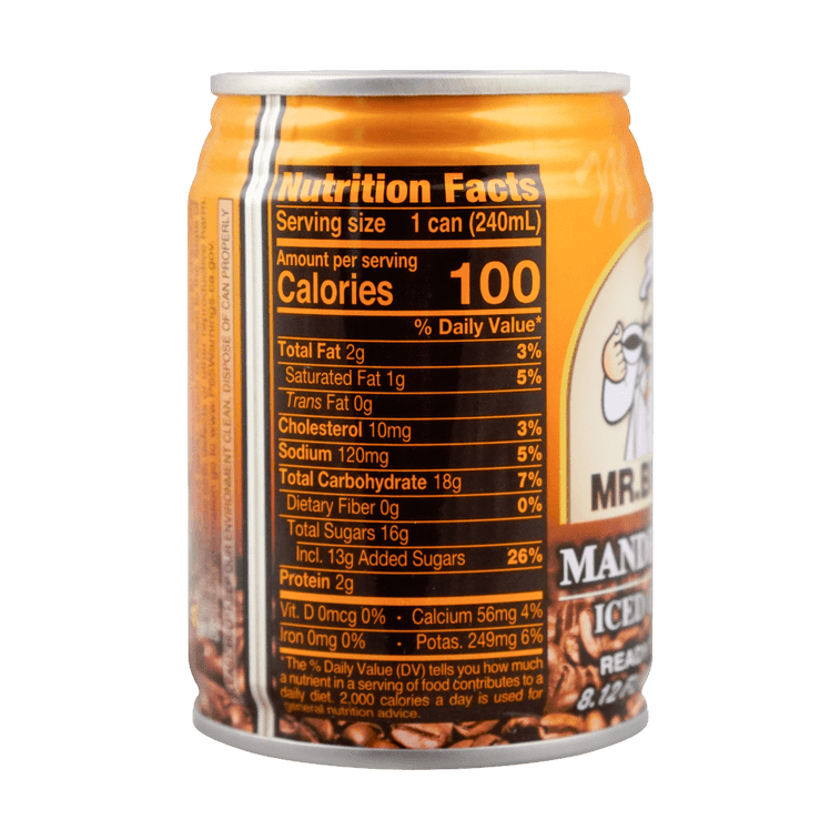 Mr. Brown Mandheling Coffee - 240ml - ding - go