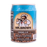 Mr. Brown Vanilla Coffee - 240ml - ding - go