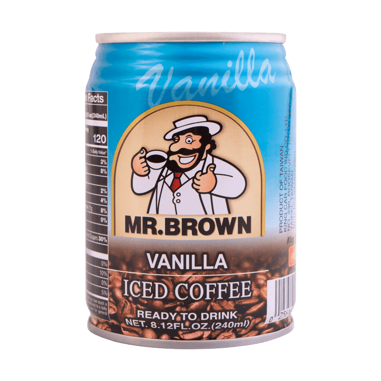 Mr. Brown Vanilla Coffee - 240ml - ding - go