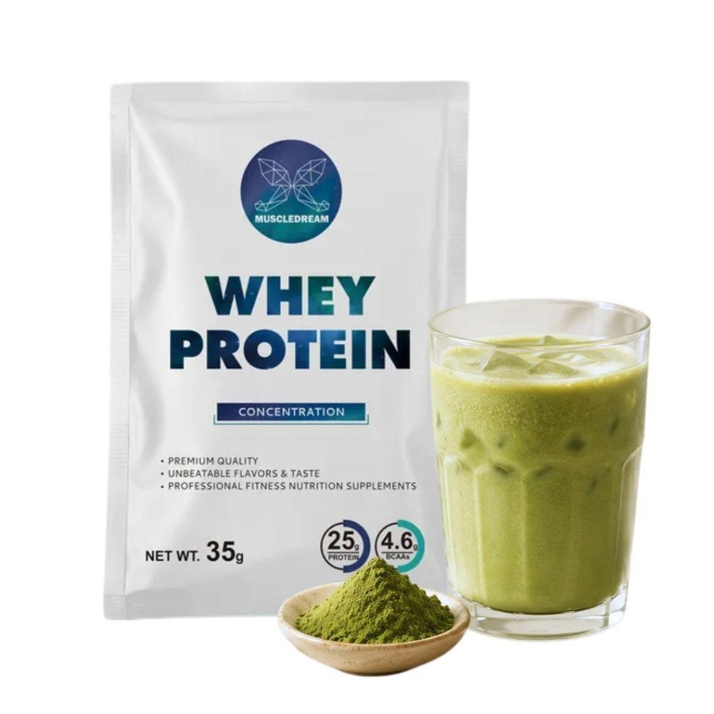 MUSCLEDREAM High Protein Instant Shake Drink - Popular Matcha Flavor - 35g - ding-go
