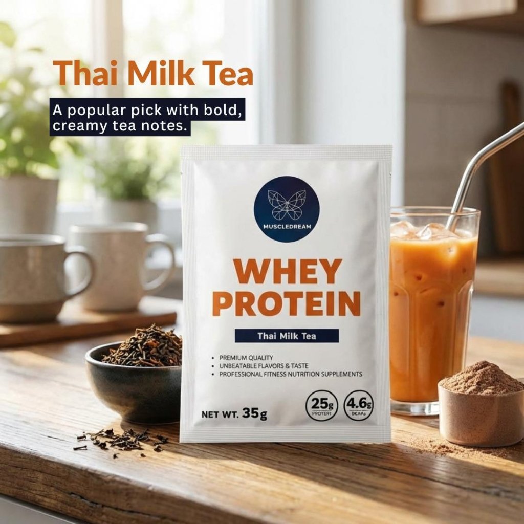 MUSCLEDREAM Whey Protein Sampler - 35g x 5 - ding - go