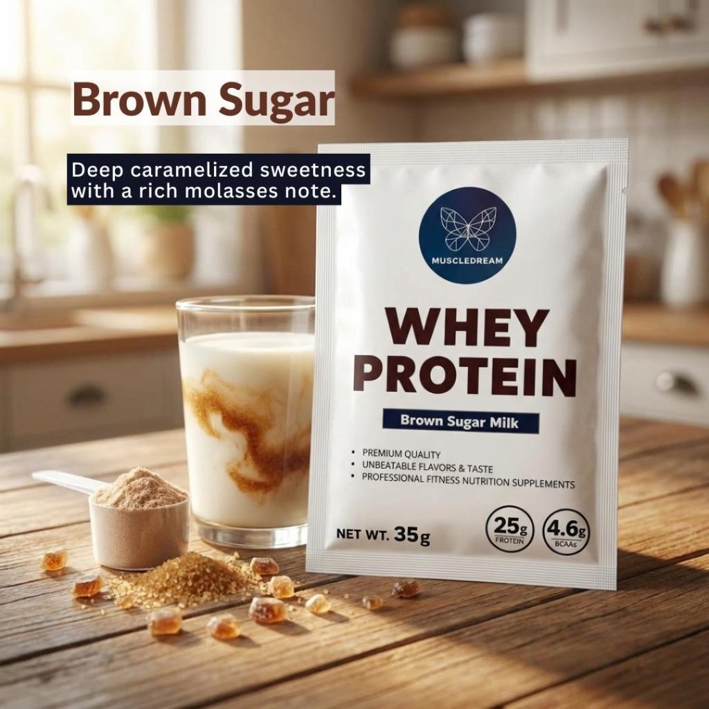 MUSCLEDREAM Whey Protein Sampler - 35g x 5 - ding - go