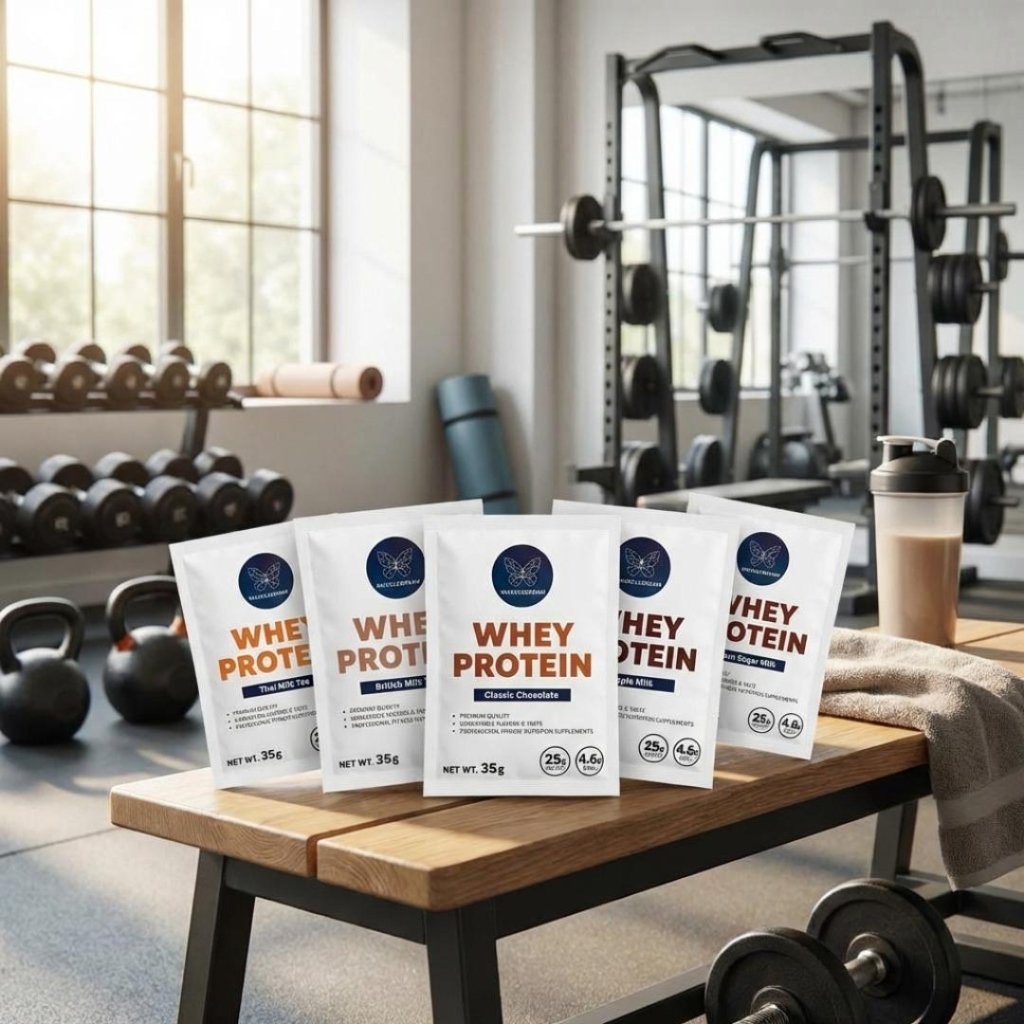 MUSCLEDREAM Whey Protein Sampler - 35g x 5 - ding - go