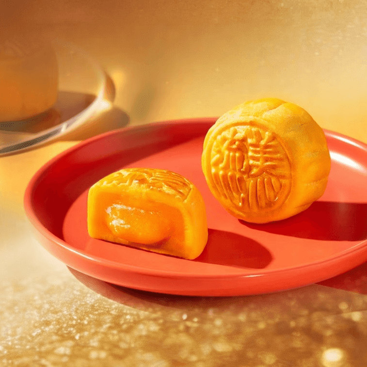 MX Lava Custard Mooncake - 45g x 8 pcs - ding-go