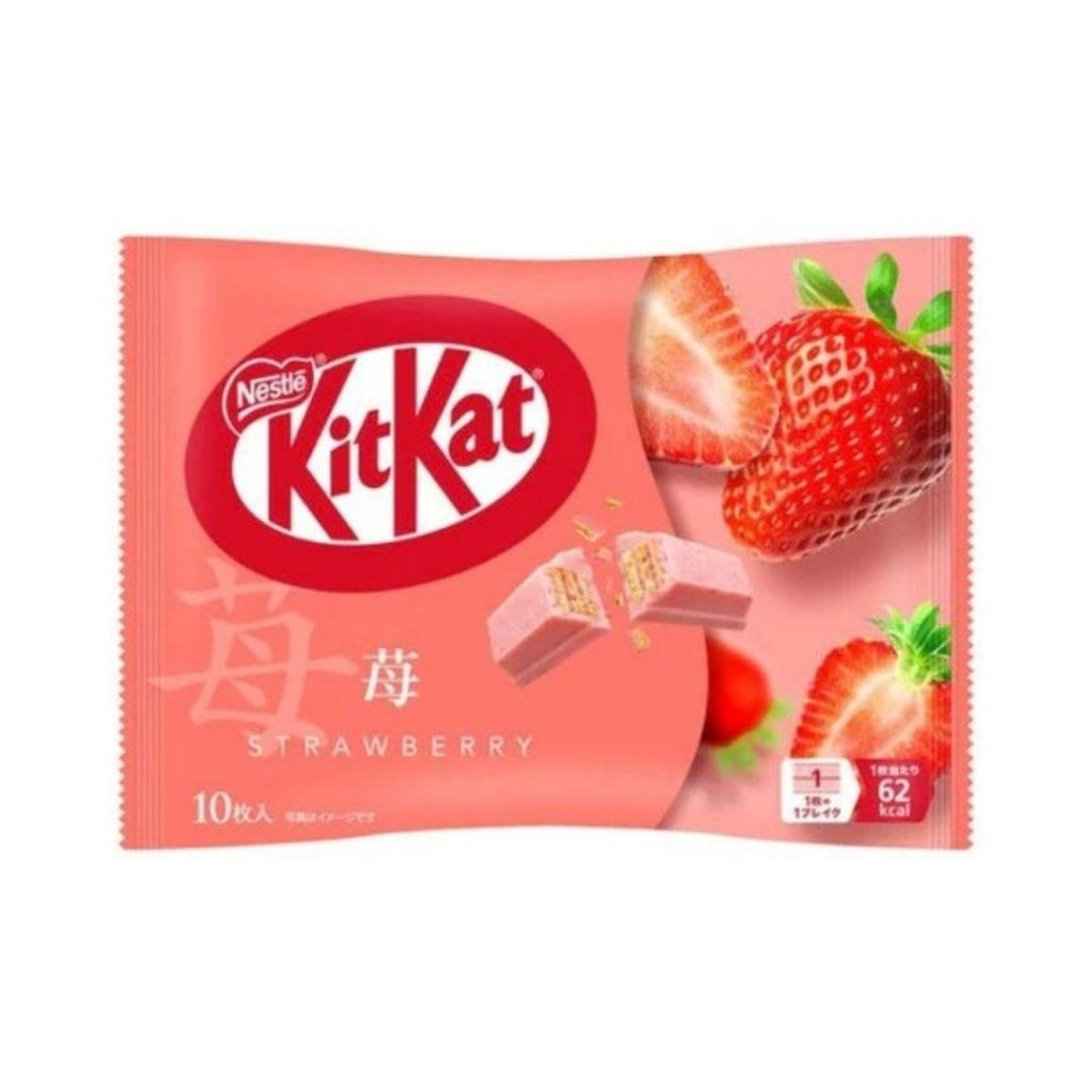 Nestlé KitKat Japan Strawberry Wafer 10pcs - 124g - ding-go